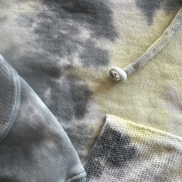 LoveShackFancy Kirby Hoodie Midnight Moon Tie-Dye Pullover Sweatshirt Women’s S - Picture 3 of 6